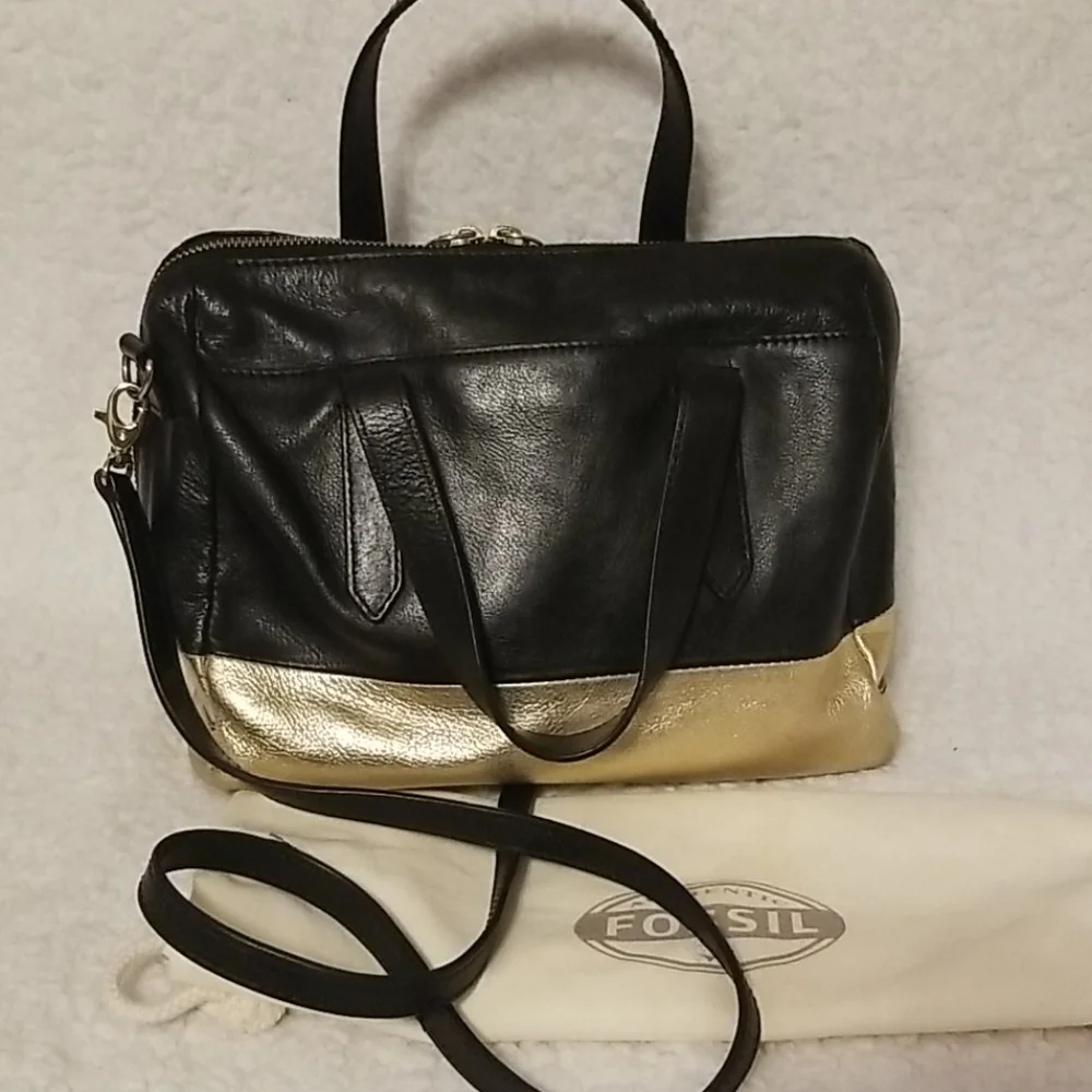 Fossil Sydney Original Satchel + Original Dust Cover